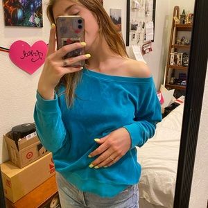 JUICY COUTURE off the shoulder sweater